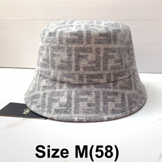 FENDI Bucket Hat ของแท้ 100% [ส่งฟรี]