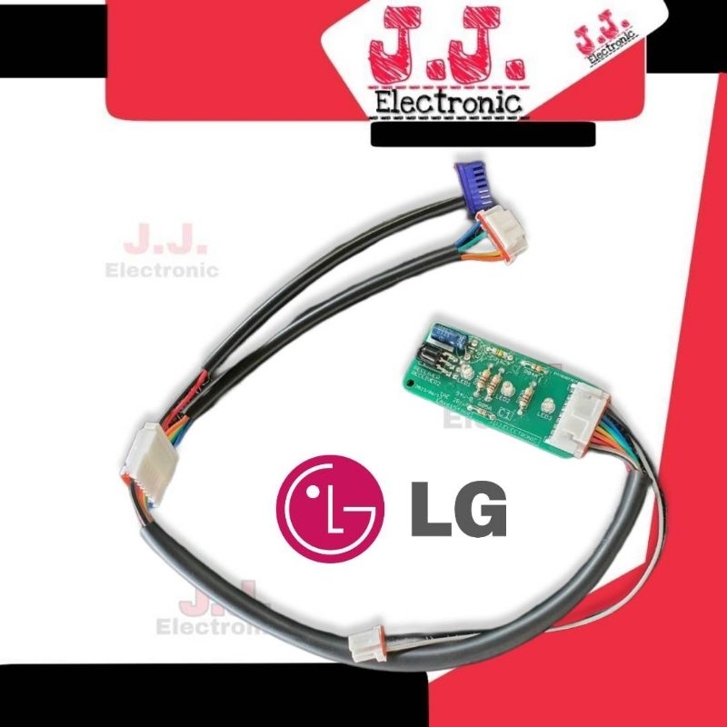 จอรับสัญญาณรีโมทแอร์แอลจี LG EBR65245001+สายแพร์
