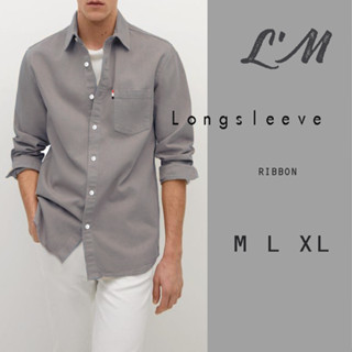 [เหลือ157฿ใส่โค้ดMAYINC30] ผ้าคอตตอน นาโน  !!! เกาหลีฝุดๆ เสื้อเชิ้ตผู้ชาย  LM mens style