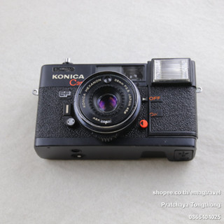 กล้องฟิล์ม KONICA C35 ชัตเตอร์ทำงาน สภาพสวย ยังไม่ได้เช็คการทำงานทั้งหมด