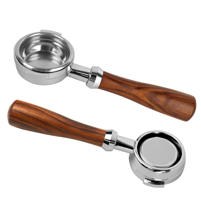 พร้อมส่ง🌈 ก้านชงกาแฟ ด้ามชงกาแฟ หัวชงกาแฟ Bottomless Portafilter ขนาด 58mm SS 304 58mm Bottomless po