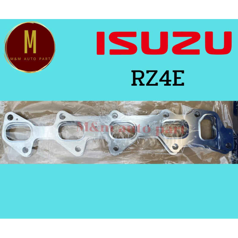 ประเก็นไอเสีย-ไอเสีย ISUZU RZ4E RZ4E-TC X-SERIES DMAX MU-X 1900CC DDI BLUEPOWER ยี่ห้อ skl ราคาต่อชิ