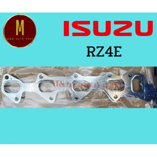 ประเก็นไอเสีย ISUZU RZ4E RZ4E-TC X-SERIES DMAX MU-X 1900CC DDI BLUEPOWER ยี่ห้อ skl ราคาต่อชิ้น