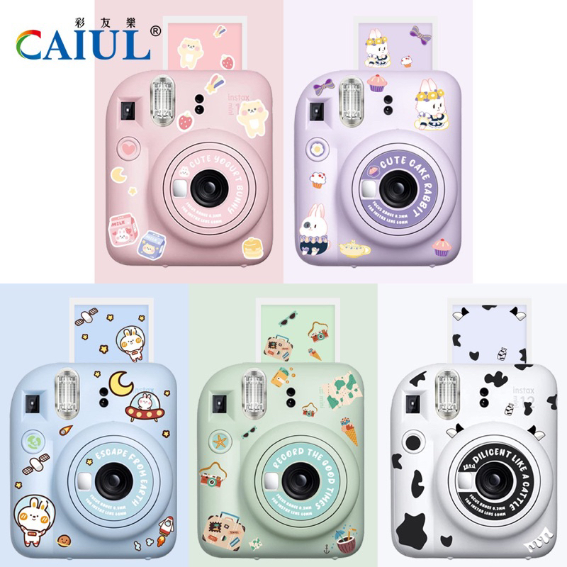 พร้อมส่ง1วัน 🇹🇭สติ๊กเกอร์ตกแต่ง สมุด กล้อง เคส instax mini กันน้พ สำหรับ DIY สุดน่ารัก Collection mi