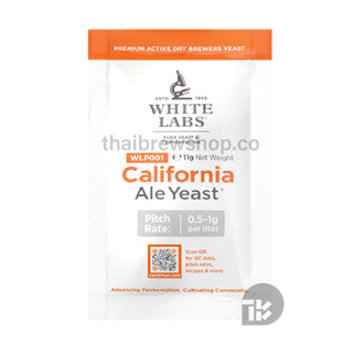 WLP001 California Ale Dry Yeast – White Labs 11g. pack