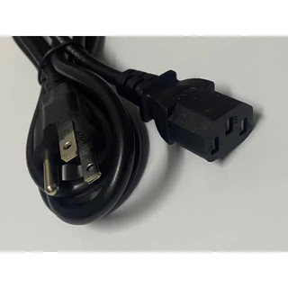 พร้อมส่ง สาย Power AC ยาว 1.5m หนา 0.75 ปลั๊ก 3 หัว