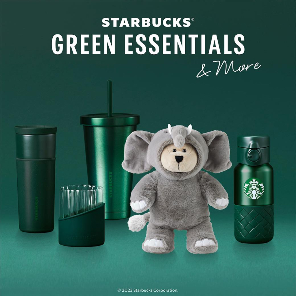 Starbucks Green Essentials and more Starbucks Green Essential Thai Elephant Bearista Bear
