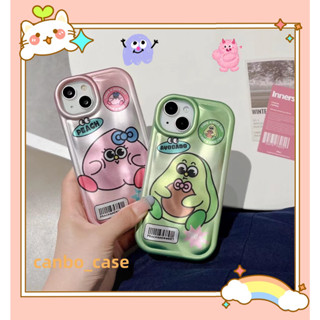 🎁ส่งของขวัญ🎁เคสไอโฟน สำหรับ 11 14 for iPhone Case 13 12 Pro Max น่ารัก น่าสนใจ การ์ตูน กันกระแทก เคสนิ่ม เคสโทรศัพท์