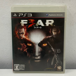 แผ่นแท้ [PS3] F.3.A.R. (Japan) (BLJM-60349)