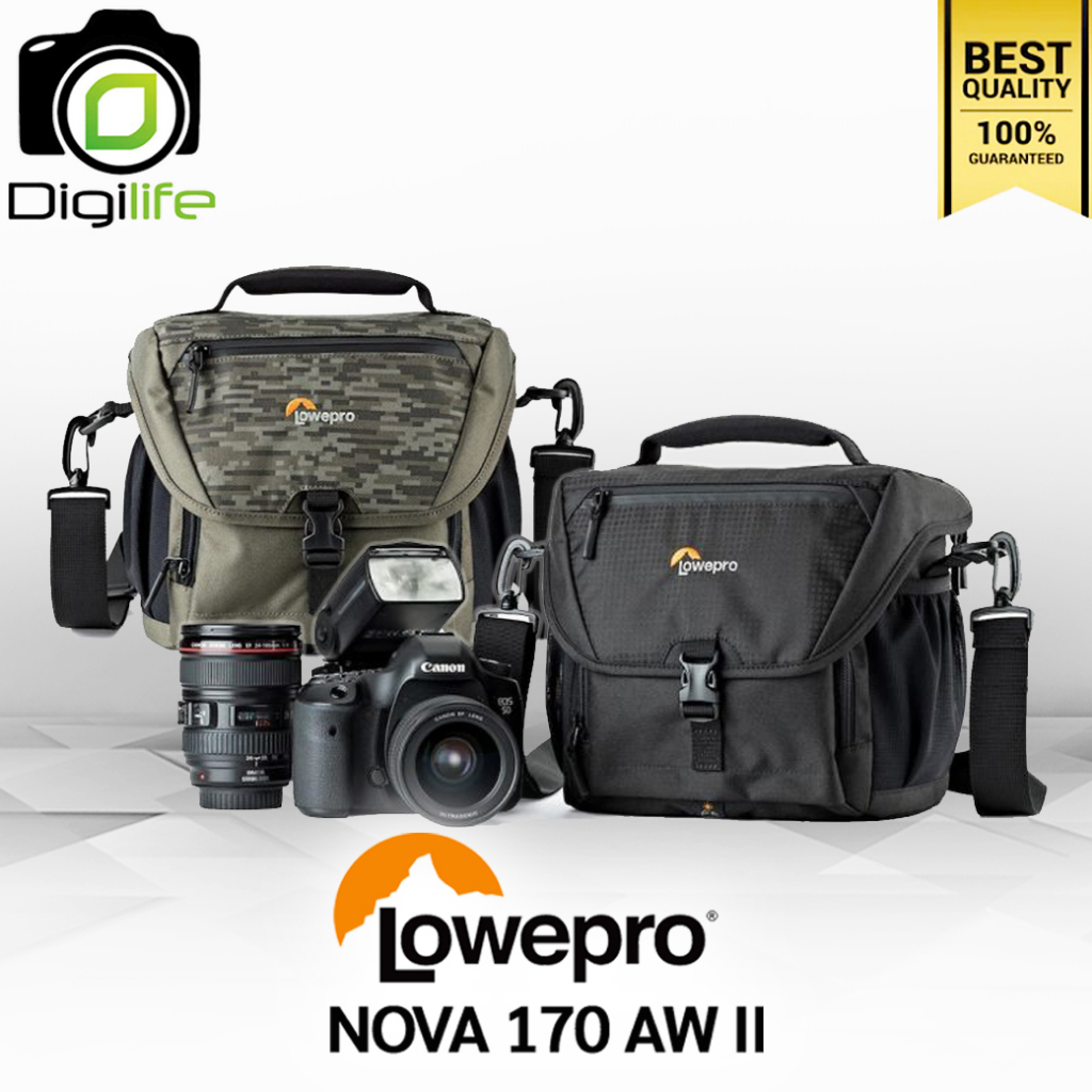 Lowepro Bag NOVA 170 AW II - กระเป๋ากล้อง กระเป๋ากันน้ำ กันกระแทก