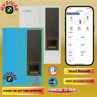 HYZOLAR,LUMENTREE อินเวอร์เตอร์ไฮบริด ออน/ออฟกริด 3.6Kw. Hybrid on/off grid 3.6kw. mppt 48vdc 80A. Limit Function Mode