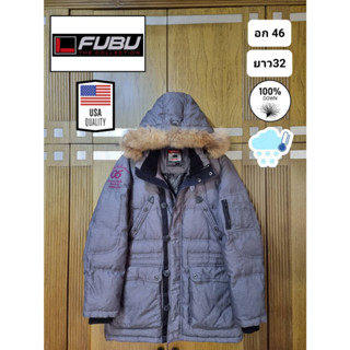 เสื้อกันหนาวขนเป็ด แบรนด์ FUBU จากUSA ของแท้ มือ2