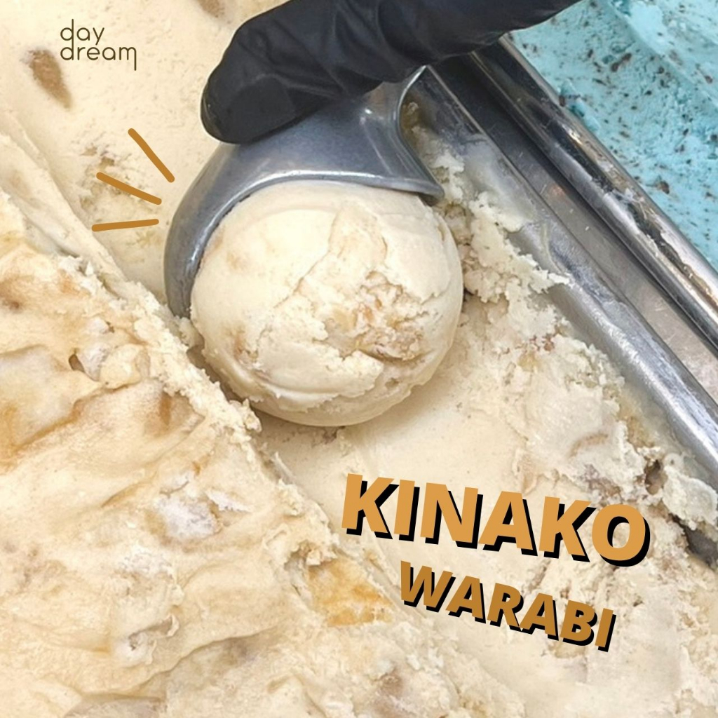 kinako warabi - ผงถั่วคินาโกะ วาราบิโมจิ(ไอศครีมขนาด 400 g.) daydream