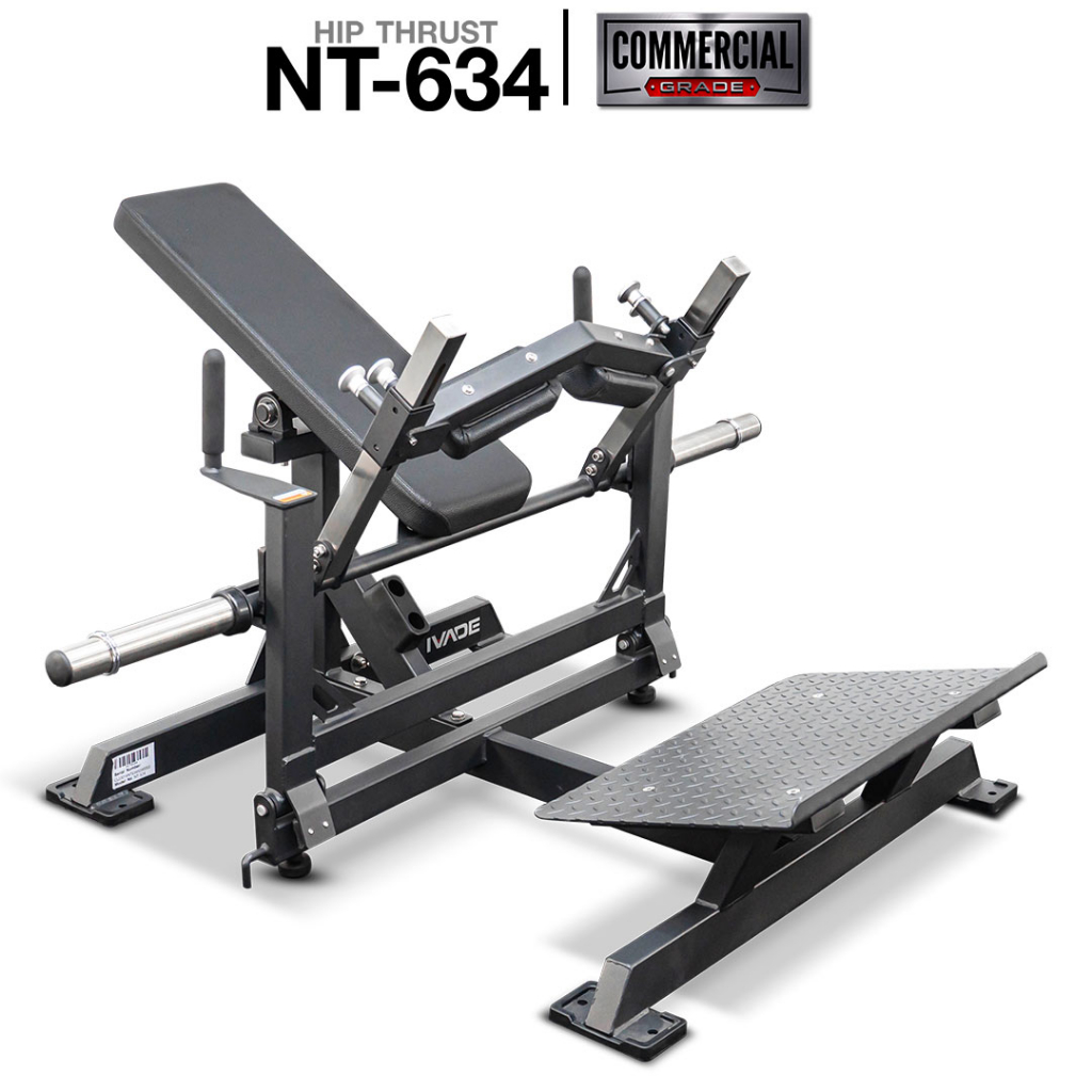 [PRE-ORDER 30 วัน]  เครื่องออกกำลังกาย Hip Thrust NT-634 (Commercial Grade)