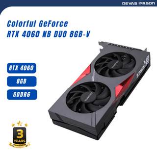 COLORFUL GPU (การ์ดจอ) GeForce RTX 4060 NB DUO 8GB-V รับประกัน 3 ปี โดย Devas IPASON