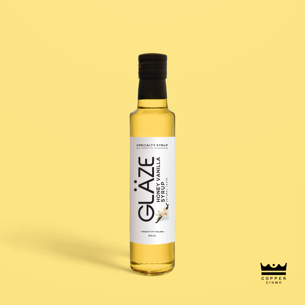 GLAZE Honey vanilla Syrup  270 ML