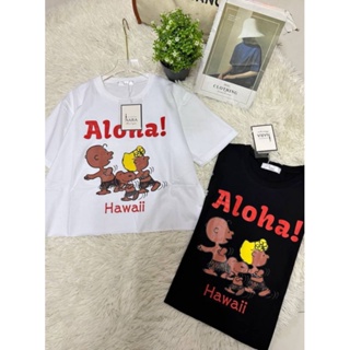 เสื้อครอปแขนสั้นลายน่ารักๆพร้อมส่ง