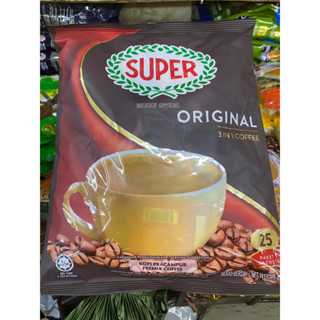 Super Coffee กาแฟซุปเปอร์ กาแฟมาเล 25 ซอง