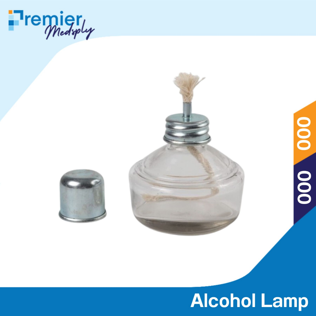 Alcohol Lamp Heating Stove Glass Spirit 100ml Burner Alcohol Lamp