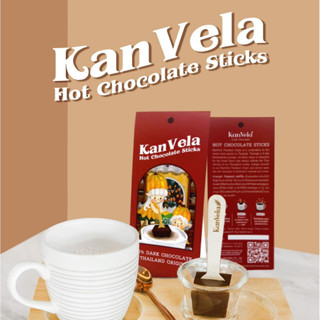 KanVela Hot Chocolate Sticks 70%