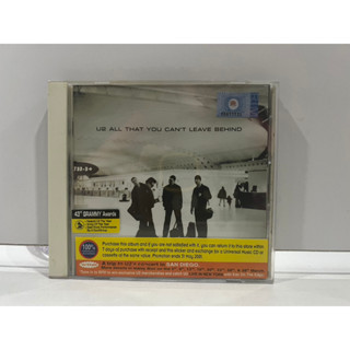 1 CD MUSIC ซีดีเพลงสากล U2 ALL THAT YOU CANT LEAVE BEHIND (M6D162)