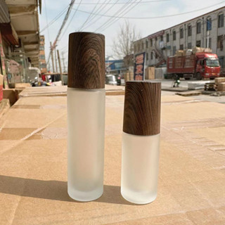 ขวดลูกกลิ้ง 10ml ฝาไม้ (พร้อมส่ง)  ฝ้า 10ml เครื่องสำอางย่อยบรรจุภัณฑ์ลูกขวดจุก (พร้อมส่ง จากไทย)