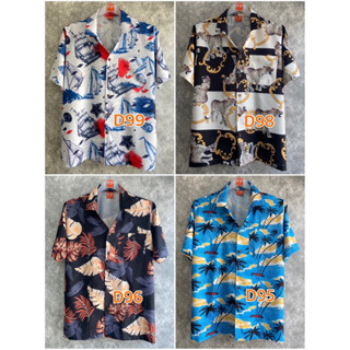 #NEW #เสื้อเชิ้ตฮาวาย #สไตล์วินเทจ #ผ้าไหมอิตาลีนิ่มๆลื่นๆ #สินค้าใหม่ รวม*