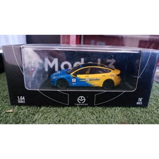 Time Micro 1:64 Model Car Tesla Model 3 Spoon Version รายละเอียดดีมาก มีกระจกข้าง พร้อมฟิกเกอร์ #tesla