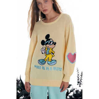 พร้อมส่ง‼️ GENTLEWOMAN MICKEY KNITTED SWEATER