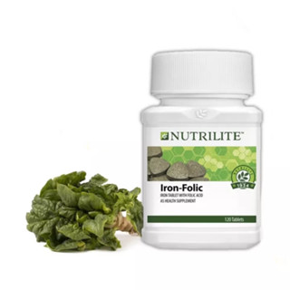 Iron Folic สปิแนช พลัส​ ผักโขม​120​เม็ Exp 2024