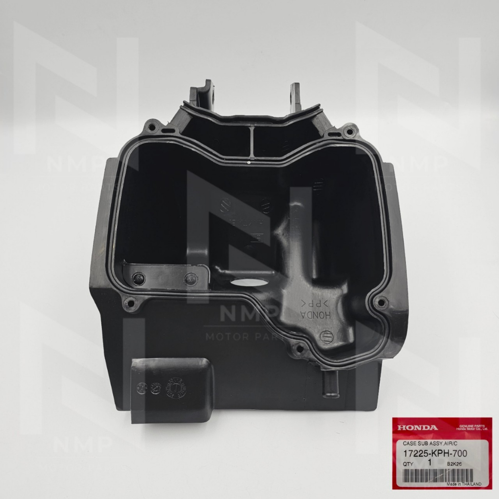 เสื้อหม้อกรอง พร้อมซีล WAVE 125I 2005-2011 WAVE 125S 2005-2011 ไฟเลี้ยวบังลม แท้ HONDA AIR FILTER CASE  70