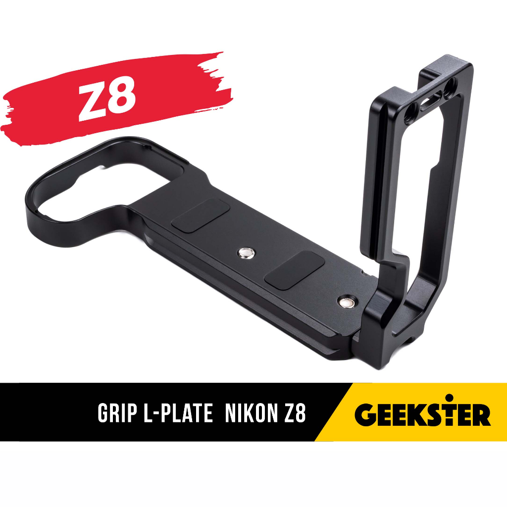 กริป Grip L-Plate Nikon Z8 งานไม่คม / Z 8 camera hand grip / lplate l plate l-plate นิค่อน ขาตั้ง
