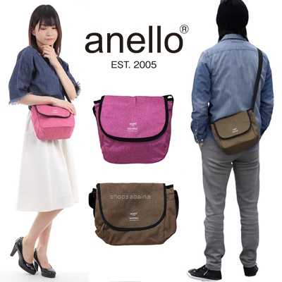 Anello แท้100% Flap Mini Shoulder Bag กระเป๋าสะพายข้าง กระเป๋าคาดอก