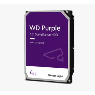 HDD 4 TB AV  WD PURPLE 5400RPM SATA3 WD43PURZ(รับประกัน3ปี)