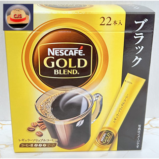 [ส่งตรงจากญี่ปุ่น] Agf Nestle Nescafe Gold Blend Stick Black 1 กล่อง (22 แท่ง)