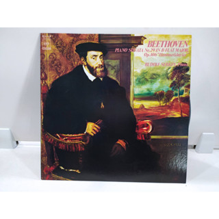 1LP Vinyl Records แผ่นเสียงไวนิล  BEETHOVEN PIANO SONATA No.29 IN B-FLAT MAJOR   (E8D49)