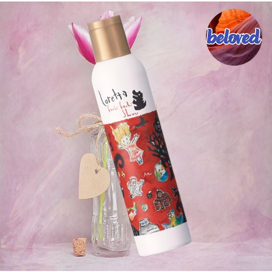 Loretta Fuwa Kachi Shuu 200 g สเปรย์จัดแต่งทรงผม ทำให้ผมอยู่ทรงตลอดทั้งวัน ไม่เป็นคราบขุยขาว มีกลิ่นหอมพิเศษ