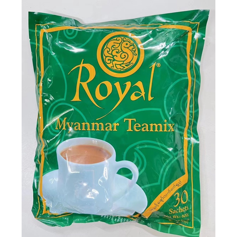 ชานมพม่า Royal Myanmar Teamix  &amp;Tea plus🌱🌱