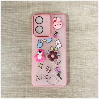 Case Vivo Y16 เคส การ์ตูนแบบนูน เคสขอบTPU นิ่ม เคสมีลาย กันกระแทก เคส วีโว่ Y16