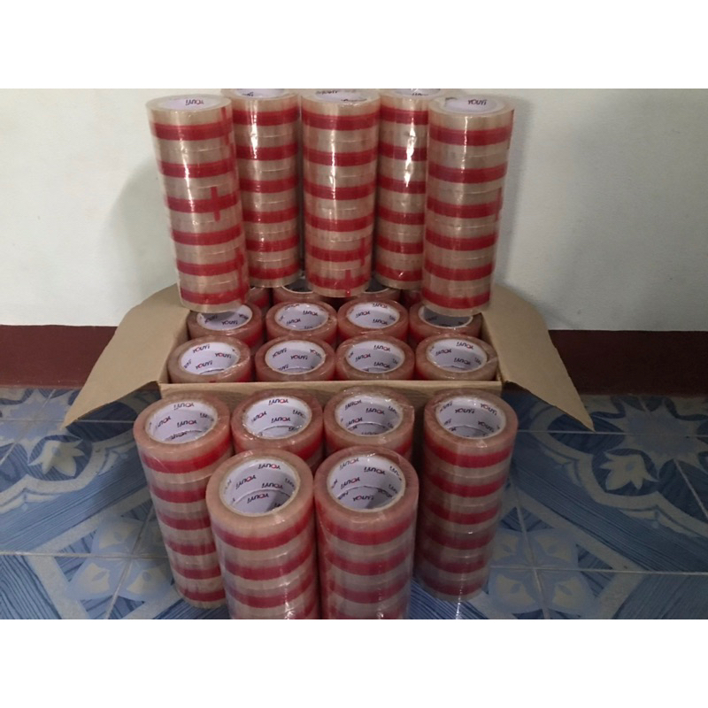 เทปJ&Tลังละ1750ท หนึ่งลังมี 72 ม้วน