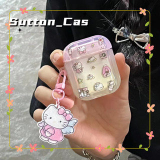 ❤️ส่งของขวัญ❤️ เคสแอร์พอด 1 2 HelloKitty การ์ตูน ความนิยม เคส AirPods 3 pro ฤดูร้อน case for AirPod Pro2 AirPods gen 2