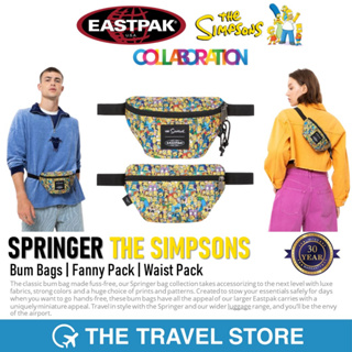 EASTPAK x The Simpson Springer Bum Bags | Fanny Pack | Waist Pack กระเป๋าคาดอก คาดเอว คอลเลคชั่น The Simpsons Family