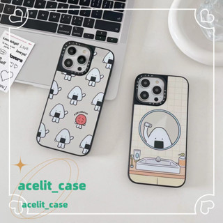 ❤️ส่งของขวัญ❤️ เคสไอโฟน 11 12 13 14 Pro Max casetify พื้นผิวกระจก ความคิดสร้างสรรค์ น่ารัก Case for iPhone สไตล์วรรณศิลป