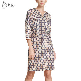 Pena house เซิ๊ตเดรส (Shirt Dress) แขนสามส่วน PWDL062301