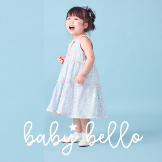 BABY BELLO - Melody Dress Blue Flower