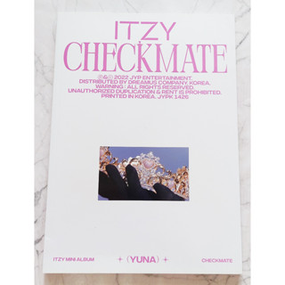 อัลบั้ม ITZY - CHECKMATE Album ปก Yuna ของแท้ พร้อมส่ง แกะแล้ว ไม่มีการ์ด ไม่มีโปสเตอร์ CD Kpop ยูนา