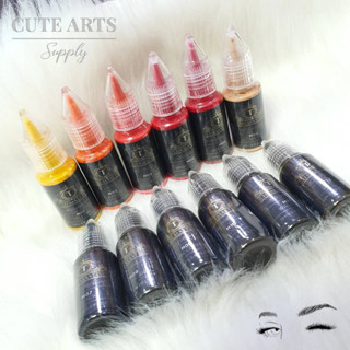 สี T-THEMASTER สี T-angle สีเชื้อน้ำออแกนิค เม็ดสีน้ำเข้าUSA สีสักคิ้ว สีสักปาก ออมเบร แฮรสโตก สีM01-M12