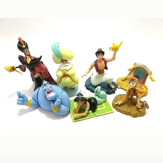 TOMY : Aladdin - Full Set of 7 - Choco Party (Disney) part 7 - งานแท้ มือ1 ไม่แกะ