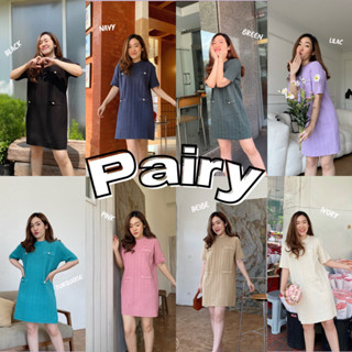 93FAVORS| "Pairy" เดรสผ้า knit แขนสั้น