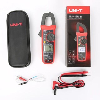 คลิปแอมป์ UNI-T UT204+ 600A/AC 600A/DC  คลิปแอมป์  UNI-T UT204+ Mini Digital Clamp Meter มิเตอร์วัดไฟ